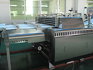 Línea laminadora de masa